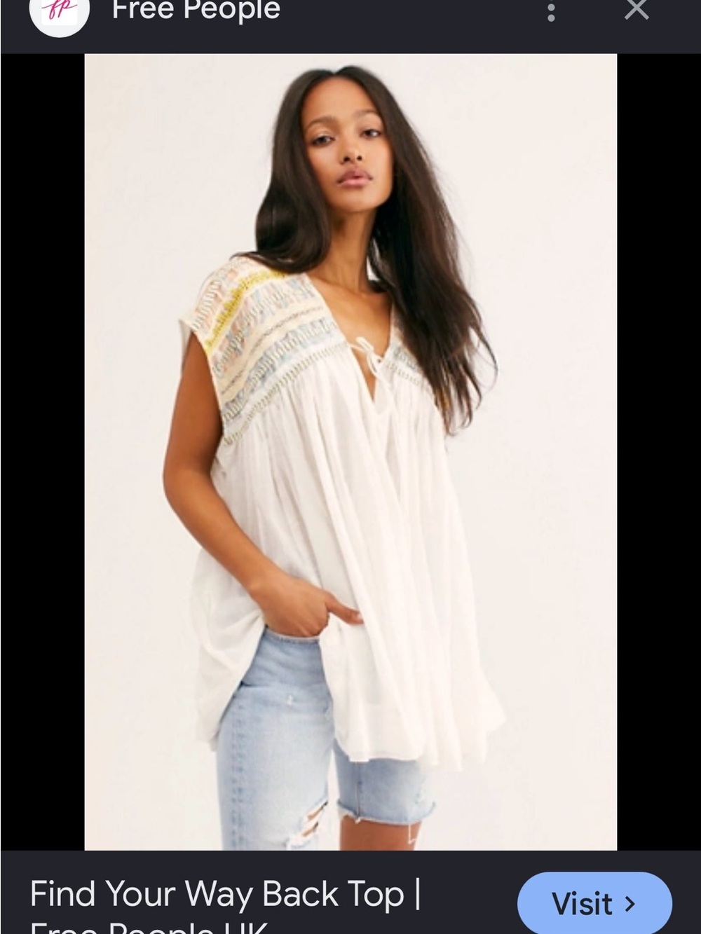 Free People FIND TOUR WAY BACK TOP
